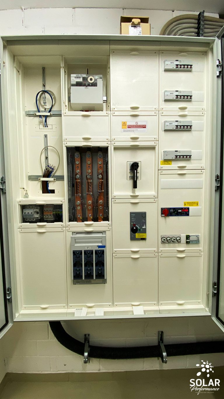 Wandleranlage für 4 Wechselrichter