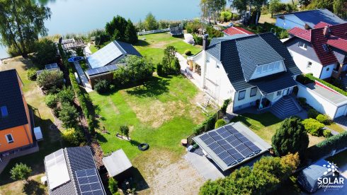 7,74 kWp auf Flachdach Bitumen