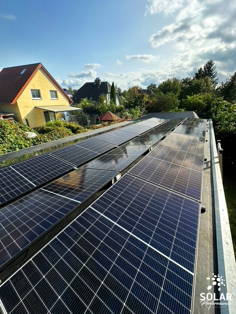 10,32 kWp auf Bitumen-Flachdach