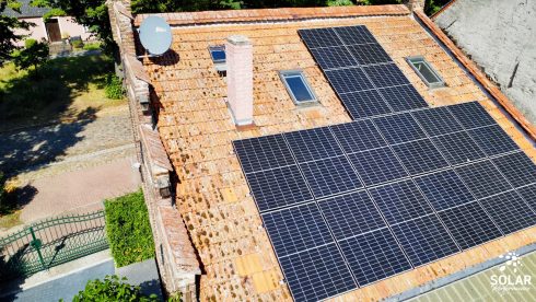 Denkmalschutzdach mit 7,20 kWp